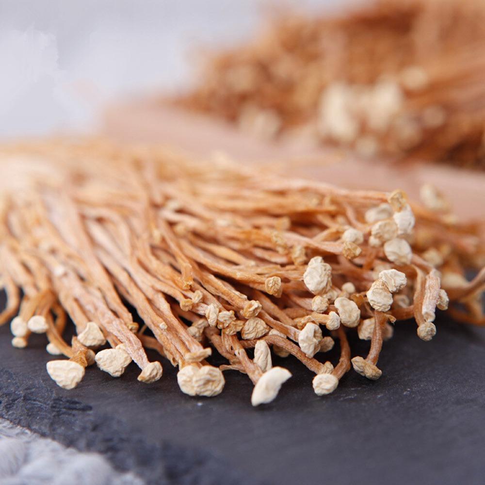 Dried Enoki Mushrooms Chinese Jin Zhen Gu 50-500g