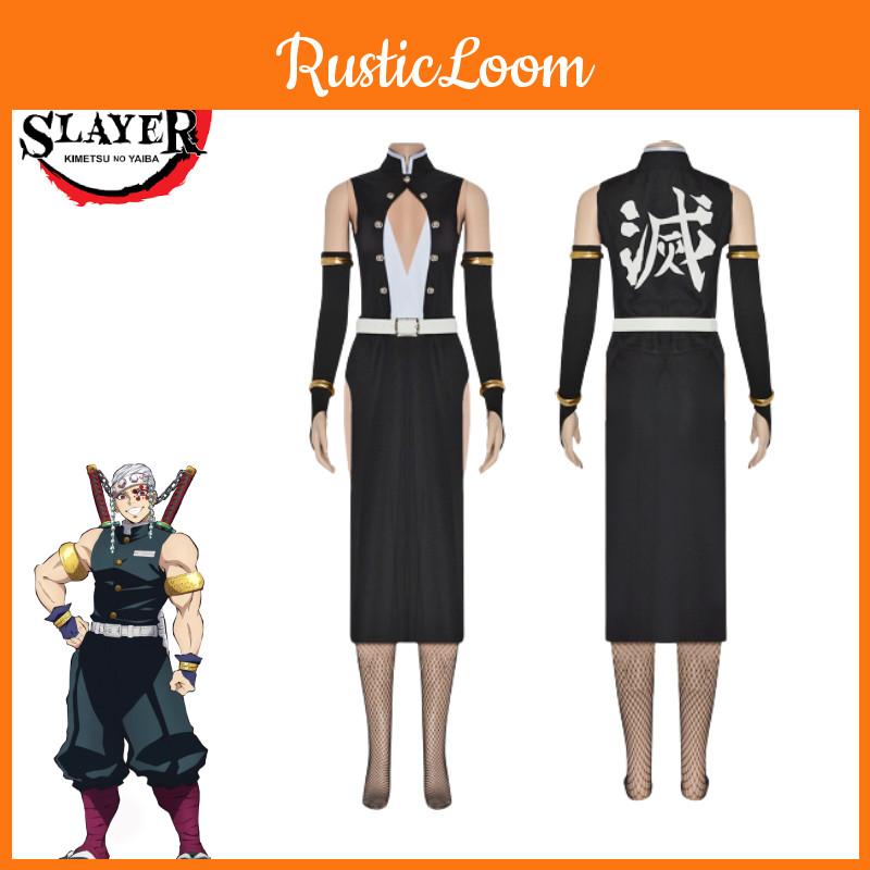 Stylish And Durable Demon Slayer Cosplay Outfit For Gaming And Anime Conventions