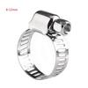 100Pcs Stainless Steel Screw Band Hose Clamps KTY