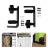 Adjustable Sliding Barn Door Floor Guide Carbon Steel Sliding Door Hardware DIY Home Projects