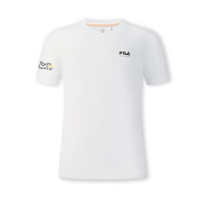 Fila Urban Explore Series Fashion Casual Outdoor Classic Versatile Short Sleeve T-Shirt Women Tops A11W538110F-WT