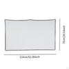 16:9 Foldable Projection Screen Double Sided Accessories Compact with Hooks Portable for Home