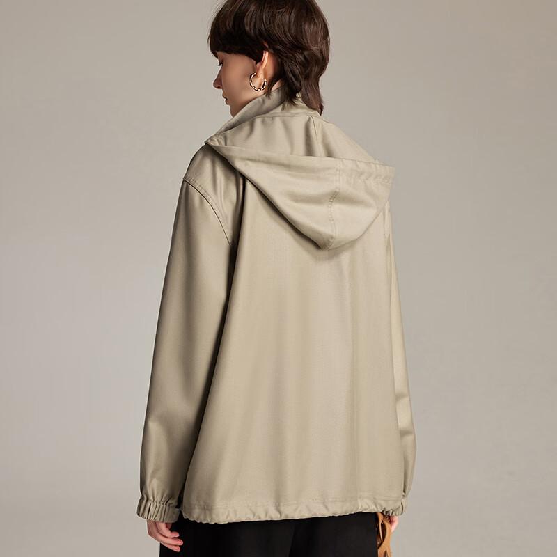 Women's Lightweight Stand-Collar Windbreaker Jacket