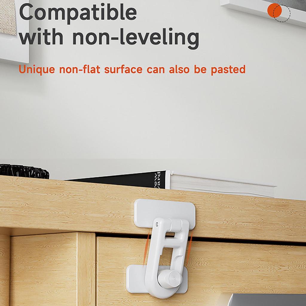 Child safety lock Refrigerator safety lock drill-free oven lock Keyless Fridge Door Latch Locks Child Proof Lock for home kitch