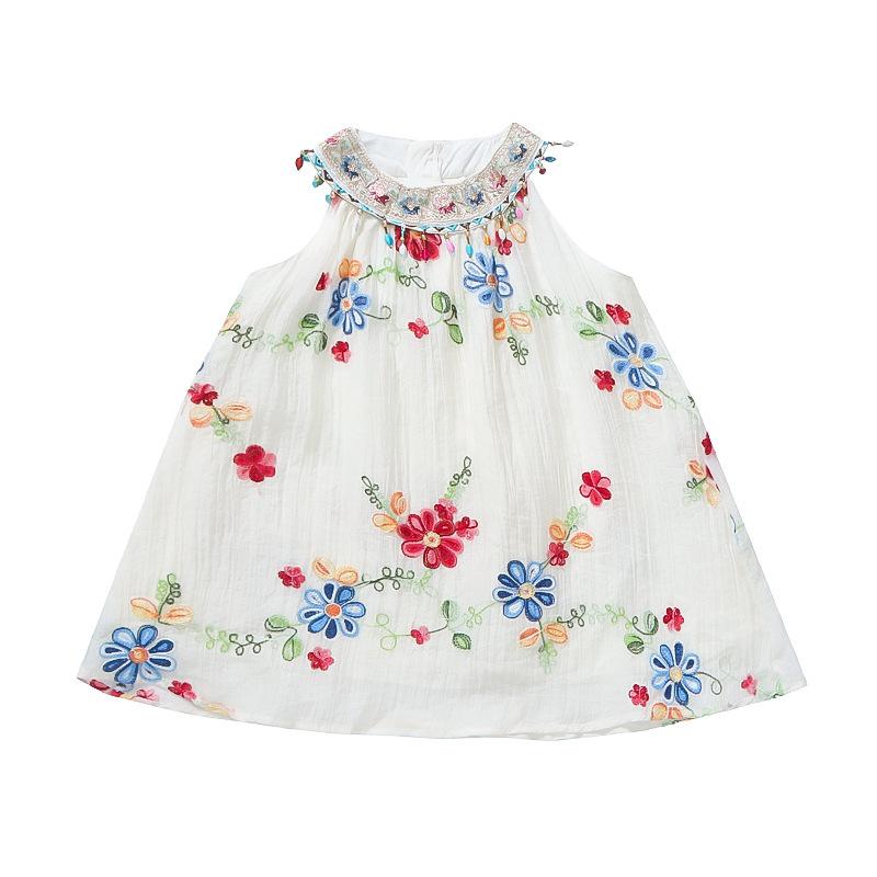 Girls Summer Boho Dress for Big Kids Stylish and Comfortable 120