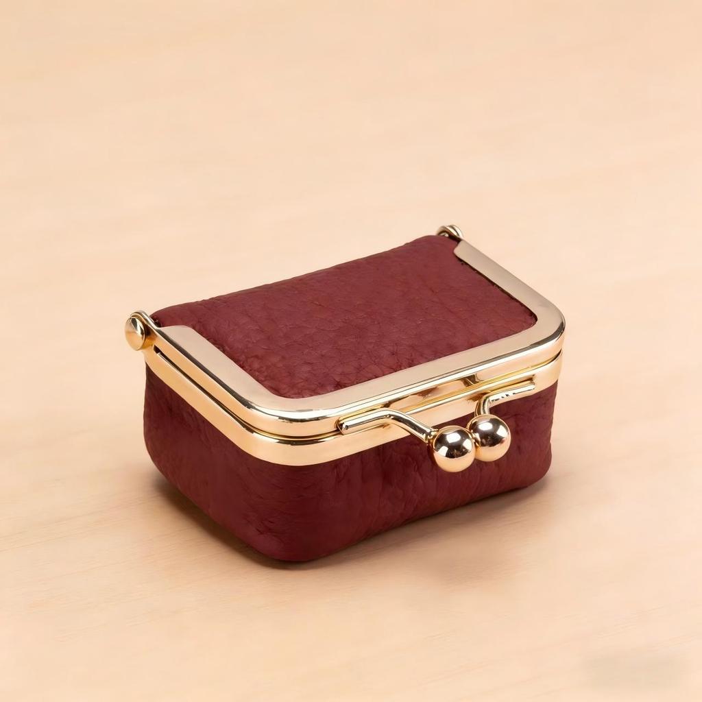 Scatola Accessori Mini Collana, Borsa Porta Gioielli Anello d'Oro Orecchini, Portamonete per Cuffie