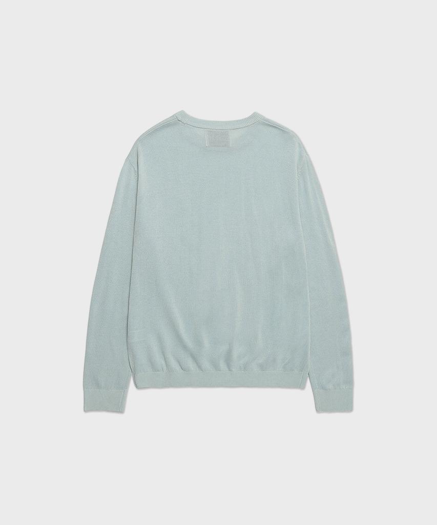 STCO Codigallery Lean Material Round Knit Mint (Regular Fit)_Cktva02Ns3