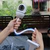 Protable Flexible Camera Clamp Mount Baby Monitor Camera Holder Stand Webcam Monitor Punch-free Bendable Bracket Base With Clip