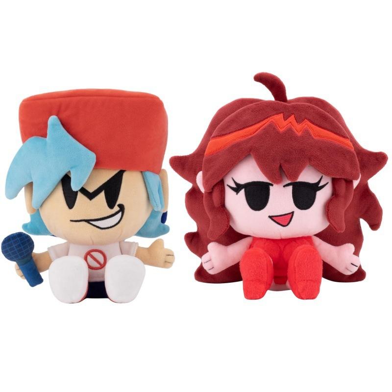 Neu auf Lager FNF Friday Night Freundin Freund Nene Pico Darnell Plüschpuppe Baumwolle Anime Spielzeug Halloween Weihnachtsgeschenk