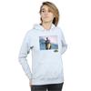 DC Comics Womens/Ladies Batman TV Series Surfing Logo Hoodie