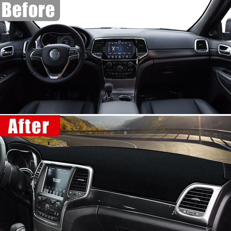 Car Dashboard Cover Pad For Jeep Grand Cherokee WK2 2011 -  Avoid Light Carpet Mat 2013 2014 2016 2017 2018  Accessories
