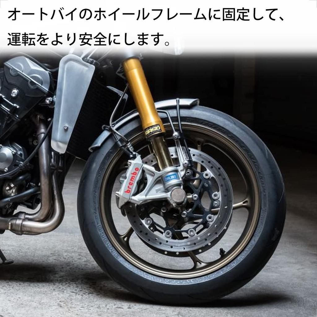 Evermotor Reflector Reflector Board Round White Small Motorcycle Reflector Screw-on for Car (2 Pieces)