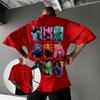 One Piece Luffy Cotton Unisex Crew Neck Anime TShirt Man Women Casual Short Sleeve Tee Streetwear Print Tops 2026 Summer Y2k