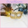 Halloween Female Costume Mask With Sequin Decor For Party And Night Event