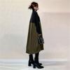 YUANYUAN Knit Dress with a Split Long and Pleated This Versatile Dress Features a High Long and Pleats for a Relaxed Perfect for Everyday Perfect for