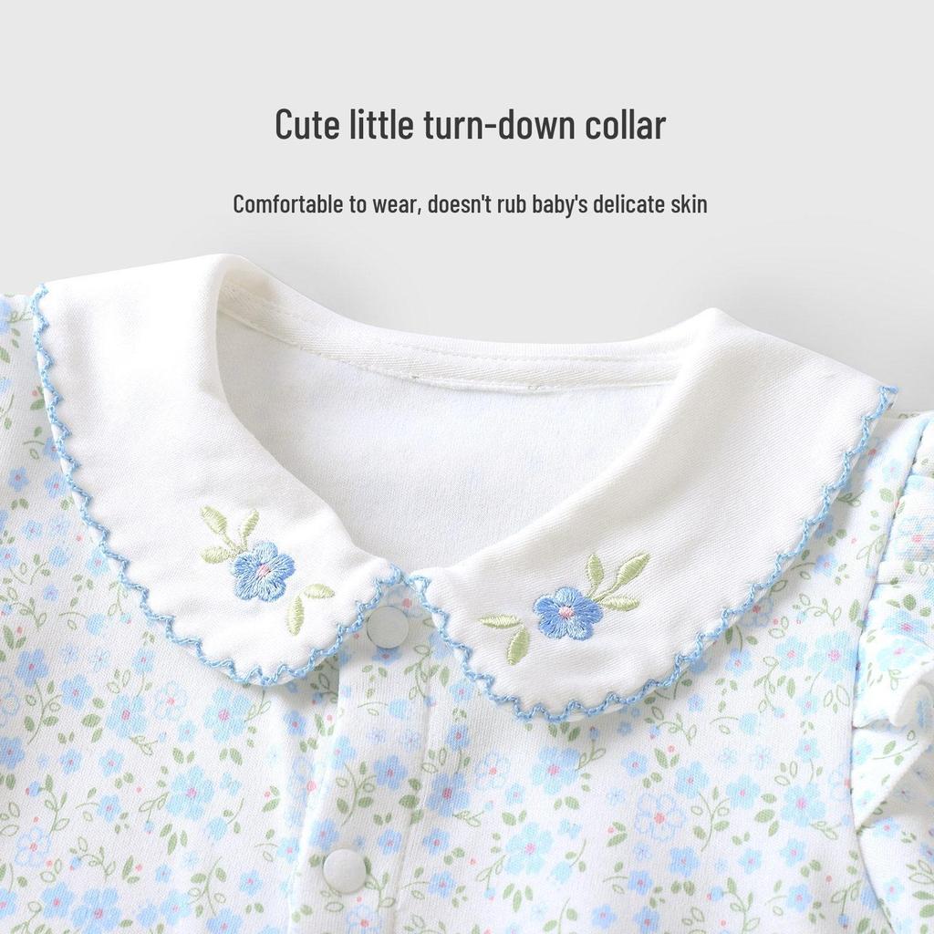 Youqi 2026 Spring Collection: Baby Girl Toddler Close-Fit Pajama Set