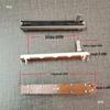 Potenziometro a Cursore Singolo/Doppio 45-75mm Mixer Fader A10 B10K Dimmer