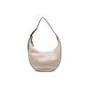 Le Roseau Essential 28 Embossed Logo Zipper Closure Calfskin Half Moon Shoulder Bag Medium Women Shoulder Bag Almond 10218968266