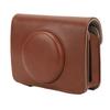 Camera Bag PU Leather Protective Case with Adjustable Shoulder Strap for Kodak C210R