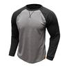 Plus Size Men's Long Sleeve T-shirt European And American Men's Shirt Top
