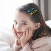 20Pcs 5cm Children Snap Barrette Baking Paint Macaron BB Hair Clip Princess Birthday Hair Styling