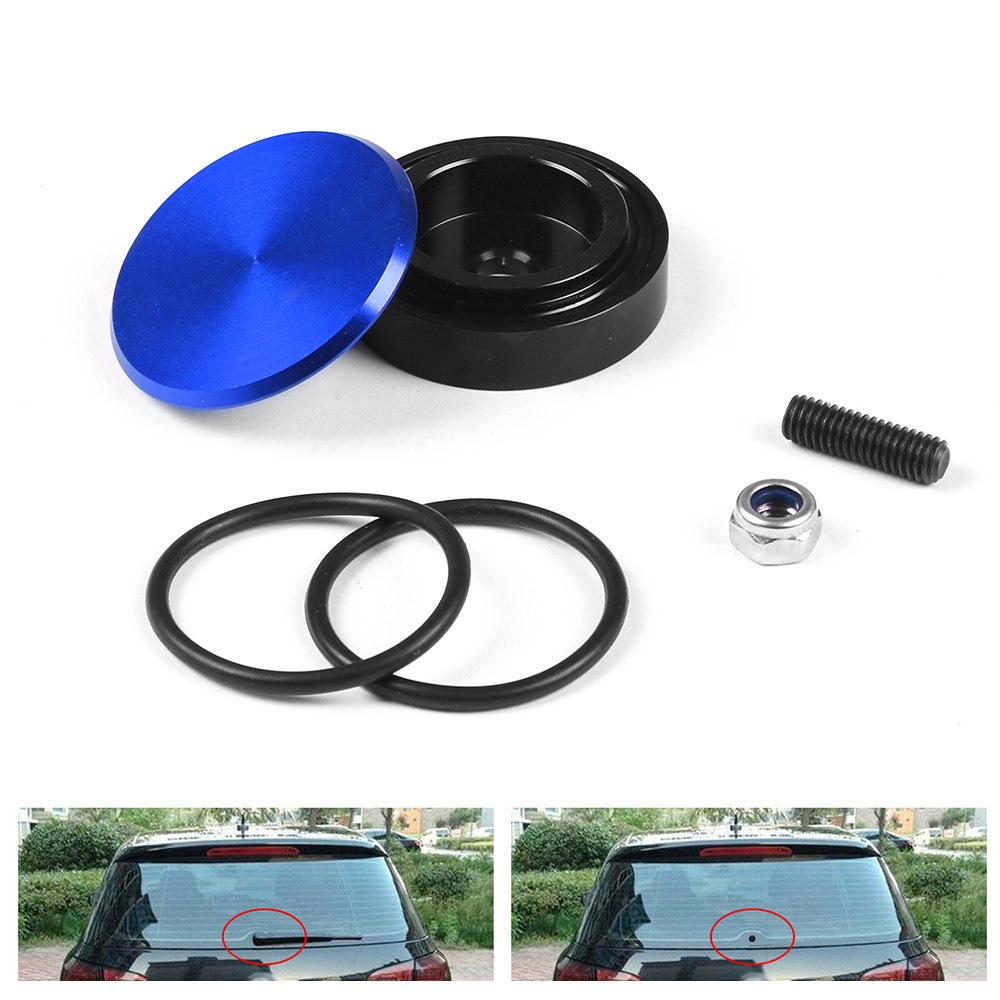 Aluminum Rear Wiper Delete Kit for Honda Civic, Multi-color