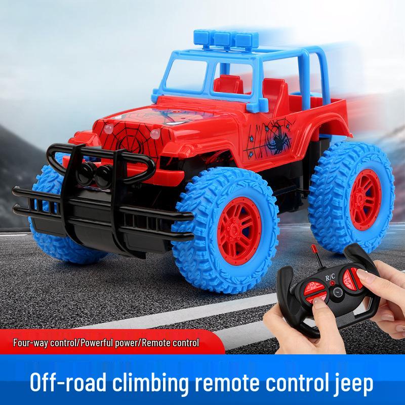 

Spider Jeep Remote Control Off-Road Electric Toy Car for Kids