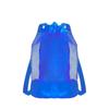 Sand-Resistant Beach Backpack Extra-Large Drawstring Closure Mesh Beach Bag Adjustable Straps Net Backpack Bags