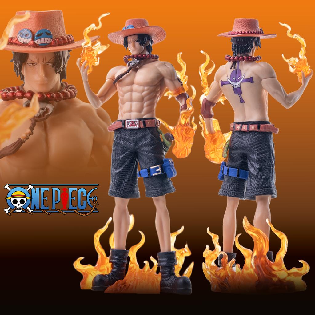 ONE PIECE Portgas·D· Ace Action Anime Figur Sammlerstücke, Figuren-Displaystücke, Anime-Figuren Weihnachtsgeschenke