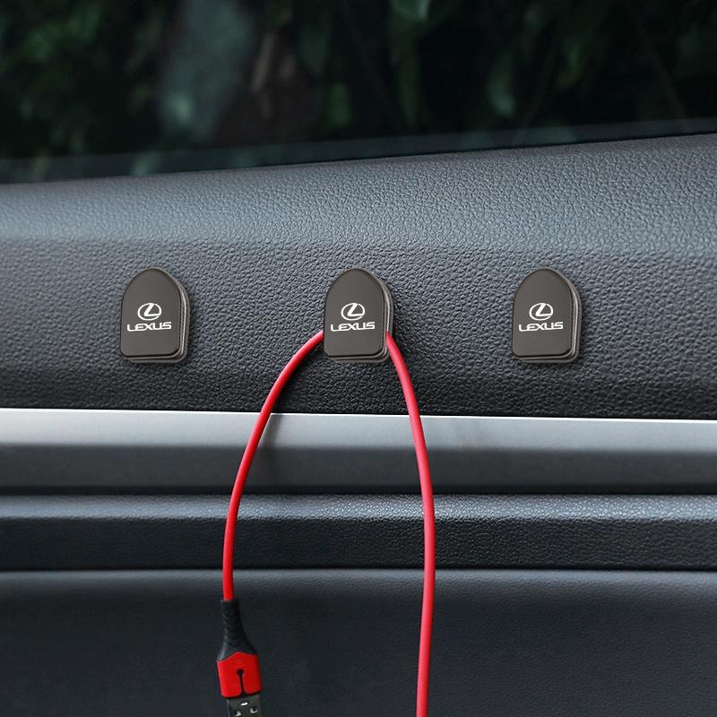 Metal Car Small Hook For Lexus RX330 IS250 Ct200h ES300h RX350 IS300h NX300h GS300 ES350 Car Home Storage Organizer Holder Tools