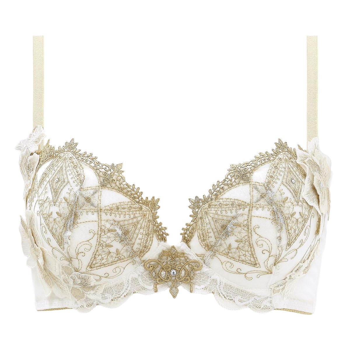 

Himiko 030 Серия Плюс Бюстгальтер под грудью, Размеры, 80, B, C, D, E, F, (OW-Белый, E70)