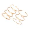 Western Ethnic Heart Bracelet Set - Women's Stylish Cross-border Design