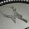 Wassertropfen Lavakette Damen Sommer Leichter Luxus Nischen-Design-Sinn Trend Kalter Wind Hip-Hop Pulloverkette Schmuck