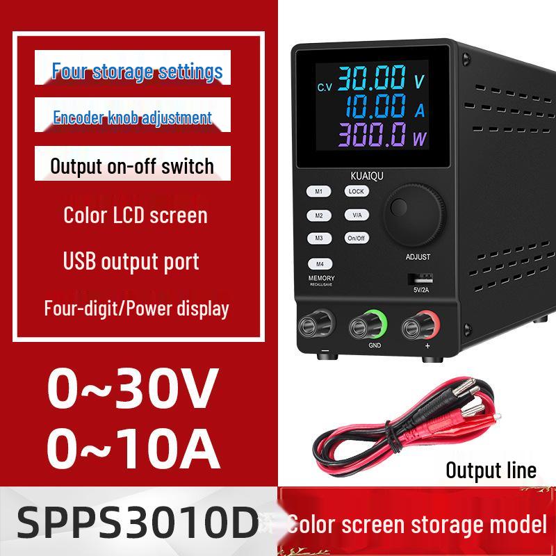 

KUAIQU SPPS3010D Adjustable DC Power Supply for Mobile and Laptop Repair