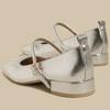 Fashion Pleated Shallow Heeled Shoes Designer Classical Loafers Shoes 2025 Autumn Fad Woman Pumps New Brand Dress Zapatillas De Mujer