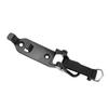 2PCS Shovel Holders, Metal Shovel Mounts for Roof Rack, Quick Release Mount Kit for Trucks Boats, Wall Mounting Brackets Black
