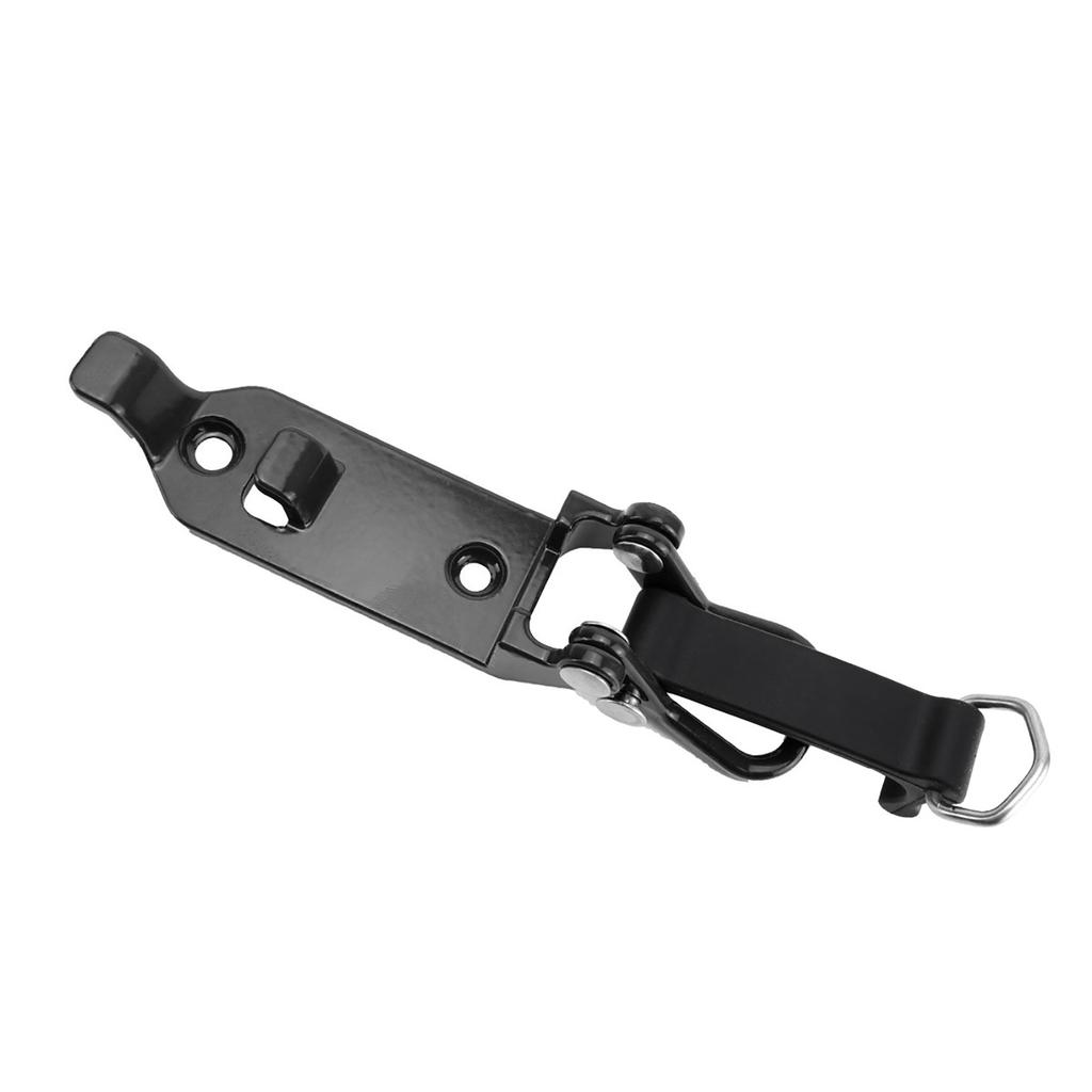 2PCS Shovel Holders, Metal Shovel Mounts for Roof Rack, Quick Release Mount Kit for Trucks Boats, Wall Mounting Brackets Black