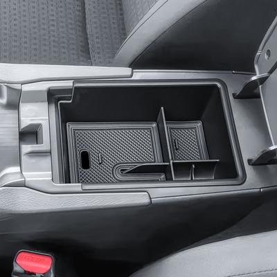 HGWEI Auto Mittelkonsolen Organizer Kompatibel mit 2025 Nissan Kicks Innenraum Autozubehör Aufbewahrung Armlehnenbox Aufbewahrungsschale