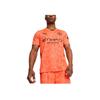 Puma Manchester 24/25 Goalkeeper Crew Neck Short Sleeve Football Shirt Men Tops Orange Red 775107-36