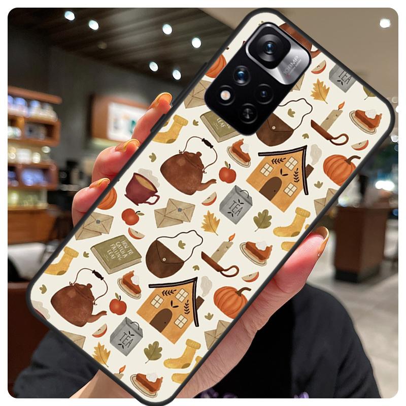 Cozy Autumn Cottage For Redmi 10 9C 10C 12C Cover For Xiaomi Redmi Note 12 Pro 10 9 8 11 Pro 9S 10S 11S 12S Case