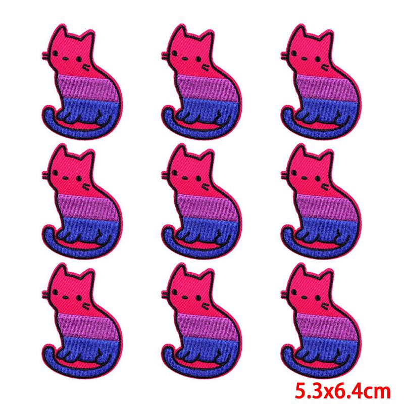 10 ks/šarže Velkoobchod Vyšívací nášivka Nažehlovací záplaty na oděvy Záplaty na oděvy Bundy Dekor Nášivka Šití potřeby