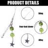 Cute Beaded Star Phone Chain Ornament Heart Beaded Cellphone Pendant Phone Lanyard Bag Charm for Fashionable Individuals