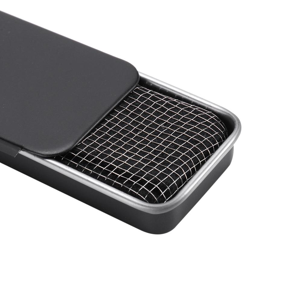 Edelstahl Kochofen Leichtgewicht Mini Camping Kocher Push-Pull Box Tragbar für Wandern Angeln für Backpacking