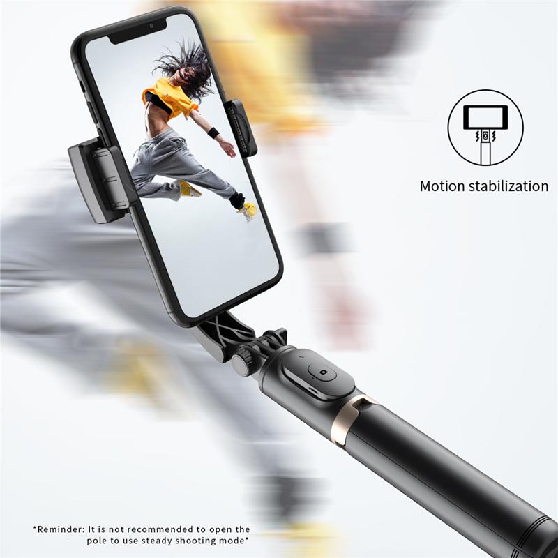 Univerzální stabilizátor mobilního telefonu, stojan na selfie s AI 360° sledováním obličeje, univerzální kloub pro stolní počítač a mobilní telefon s kamerou
