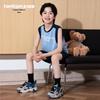 Tang Shi Boys' 2026 Summer Trendy Vest & Shorts Set