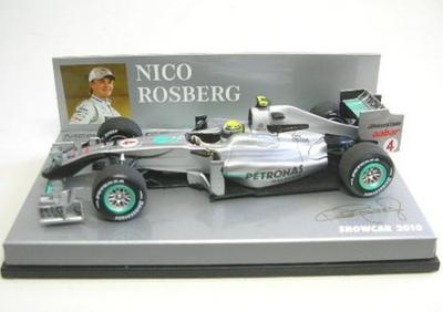Mercedes GP Rosberg Show Car 2010 [MINICHAMPS/Minichamps] 1/43 N.