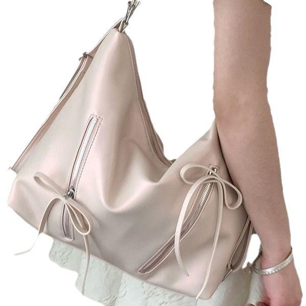 Butterfly Bow Backpack for Women New Trendy Fashion Korean Tote Bag Casual Large Capacity Shoulder Bag Backpack