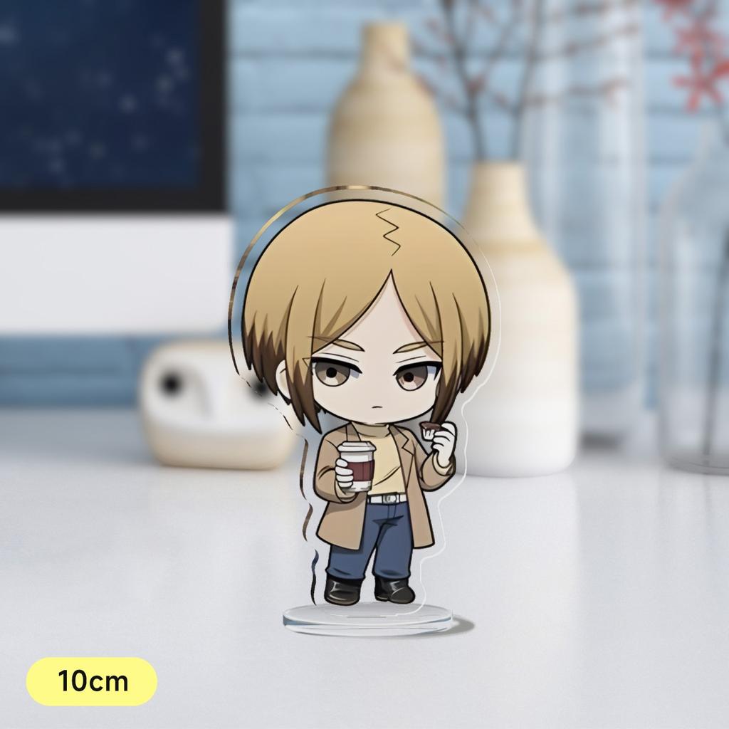 Anime Wind Breaker 10cm Acrylic Stand Sakura Haruka Yukai Akihiko Su Fang Q Version Mini Figure Model Plate Gift