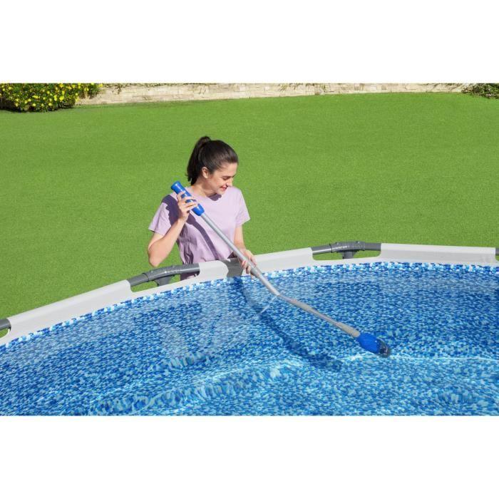 BESTWAY Aspirateur électrique Aquatech™ sans fil, pour piscines jusqu'à 3,05m de diamètre