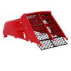 Red Plastic Gas Tank Side Covers with Grill 2GU 2171L 00 00 Stylish Protective Replacement for Banshee 350 YFZ350
